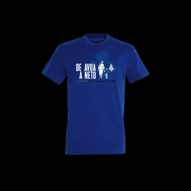 T-Shirts & Top_KID UNISEX_121505 CAMISETA AVOA A NETO AZUL JR DEPORTIVO_Jumper_AZUL - Photo