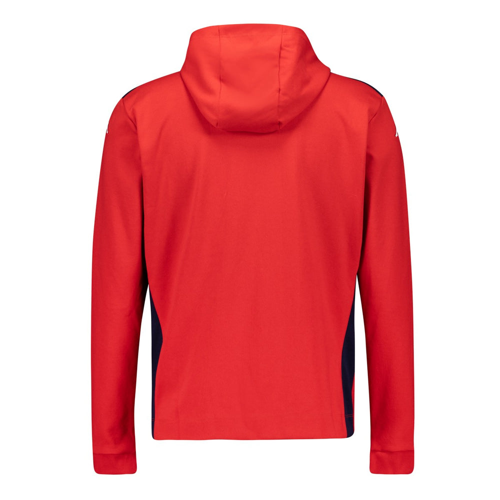 Fleece_MAN_ARUFEOD 8 DEPORTIVO_Jacket_Red Dk-Blue Dk - DressedBack