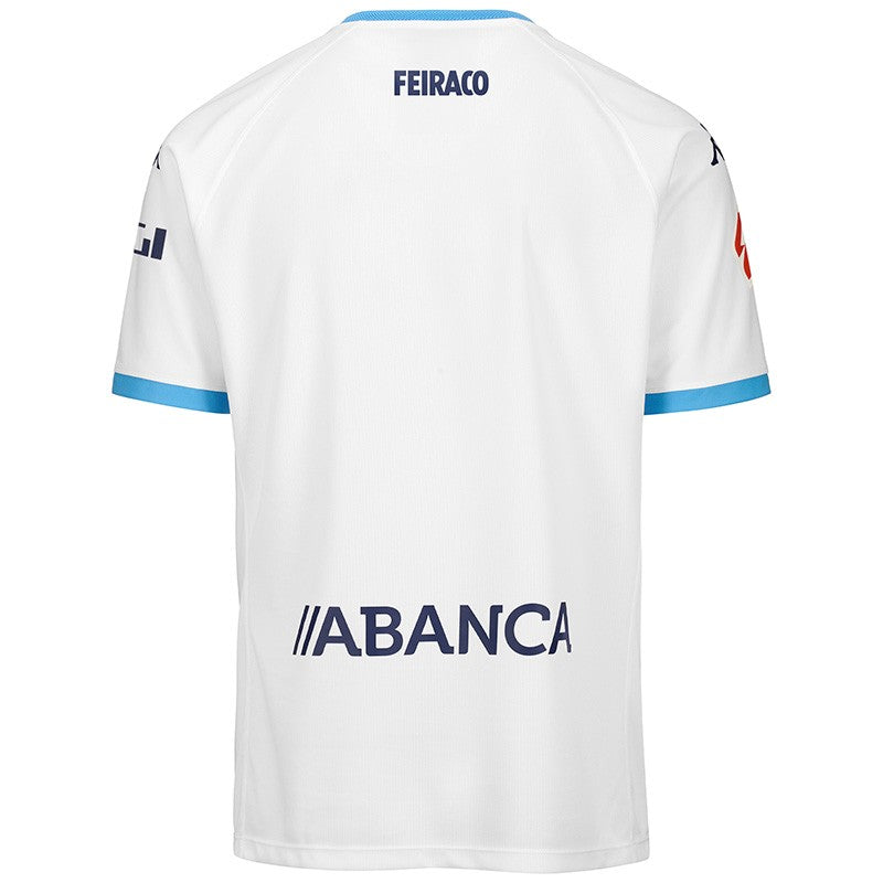 Active Jerseys_MAN_KOMBAT 2025 DEPORTIVO_Shirt_White-Azure Dk-SPONSOR - DressedBack