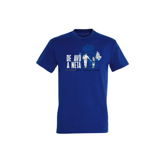 AVO AND NETA JR SPORTS T-SHIRT - BLUE
