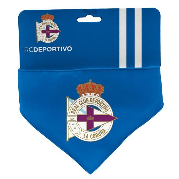 BANDANA DE PERRO DEPORTIVO DE LA CORUÑA - AZUL