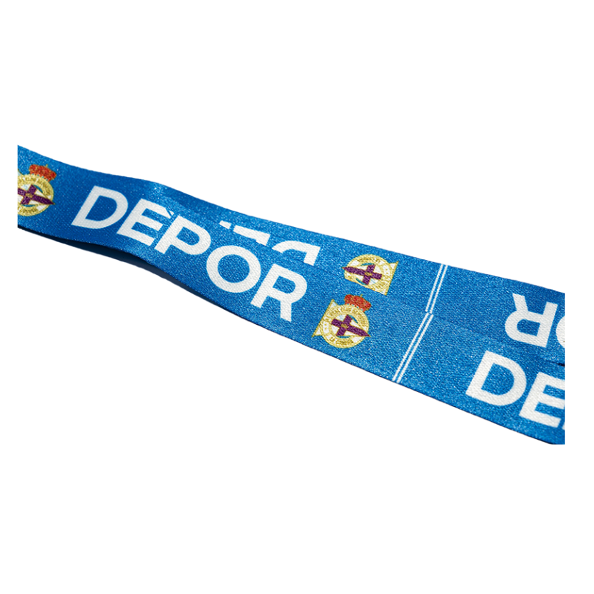 LANYARD SUBLIMACION CON MOSQUETON - AZUL