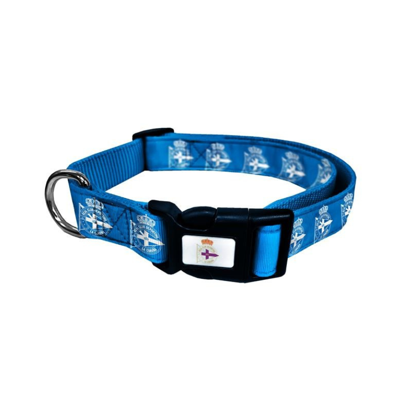 SPORTY DOG COLLAR FROM LA CORUÑA - BLUE