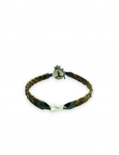 pulsera-deportivo-de-la-coruña-escudo-plata-envejecida-torre-hércules-pulsera-reversible-efecto-piel-pitón