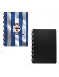 cuaderno-deportivo-de-la-coruña-cuaderno-cuadritos-anillas-tamaño-a5-11x15-cm-cuadernos-papelería-escudo-3d-depor