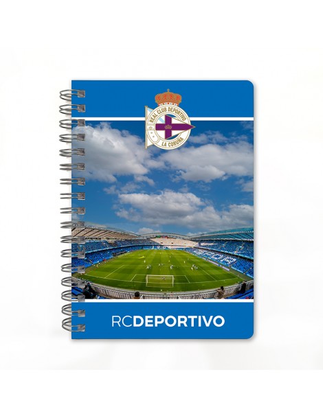 cuaderno-deportivo-de-la-coruña-efecto-optico-doble-imagen-tapa-dura-a6-cuadritos-rigido-material-escolar-depor
