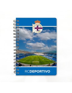 cuaderno-deportivo-de-la-coruña-efecto-optico-doble-imagen-tapa-dura-a6-cuadritos-rigido-material-escolar-depor