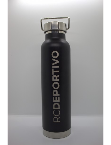 botella-termo-deportivo-de-la-coruña-botellas-termicas-mantenimiento-bebida-fria-caliente-tapa-rosca-RCDEPORTIVO-negro-plata