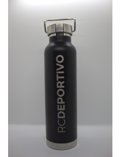 botella-termo-deportivo-de-la-coruña-botellas-termicas-mantenimiento-bebida-fria-caliente-tapa-rosca-RCDEPORTIVO-negro-plata