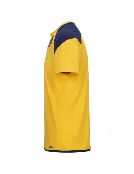 camiseta-deportivo-de-la-coruña-23-24-camiseta-adulto-amarilla-escudo-dépor-azul-marino-camisetas-deporte-hombre-algodon