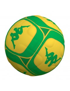 balón-deportivo-de-la-coruña-23-24-amarillo-verde-brasil-pelota-original-fútbol-kappa-balon-adulto