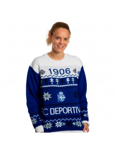 jersey-navidad-deportivo-de-la-coruña-jerseis-navideños-dépor-23-24-niño