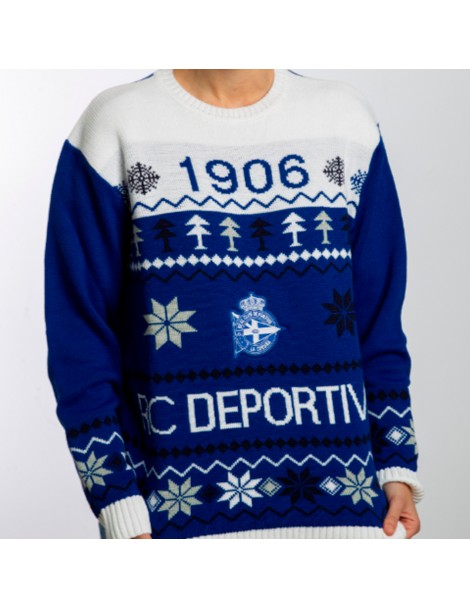 jersey-navidad-deportivo-de-la-coruña-jerseis-navideños-dépor-23-24-niño