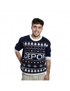 jersey-navidad-deportivo-de-la-coruña-jerséis-navideños-dépor-2023-kappa-jerséi-navidad-familia-unisex-niño