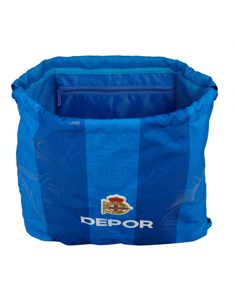 mochila-saco-cuerdas-mochilas-planas-deportivo-de-la-coruña-mochila-cuerda-dépor-licencia-oficial-kappa