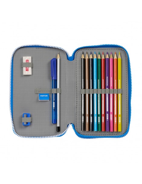 sports-case-of-la-coruña-complete-pencil-pen-depor-official-license-kappa-colors-pens-23-24