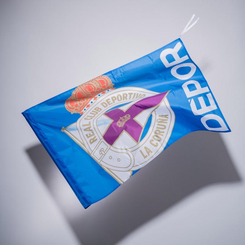 Bandera-deportivo-de-la-coruña-azul-escudo-depor-grande-centro-poliester-145x95cm-banderas-futbol-animacion