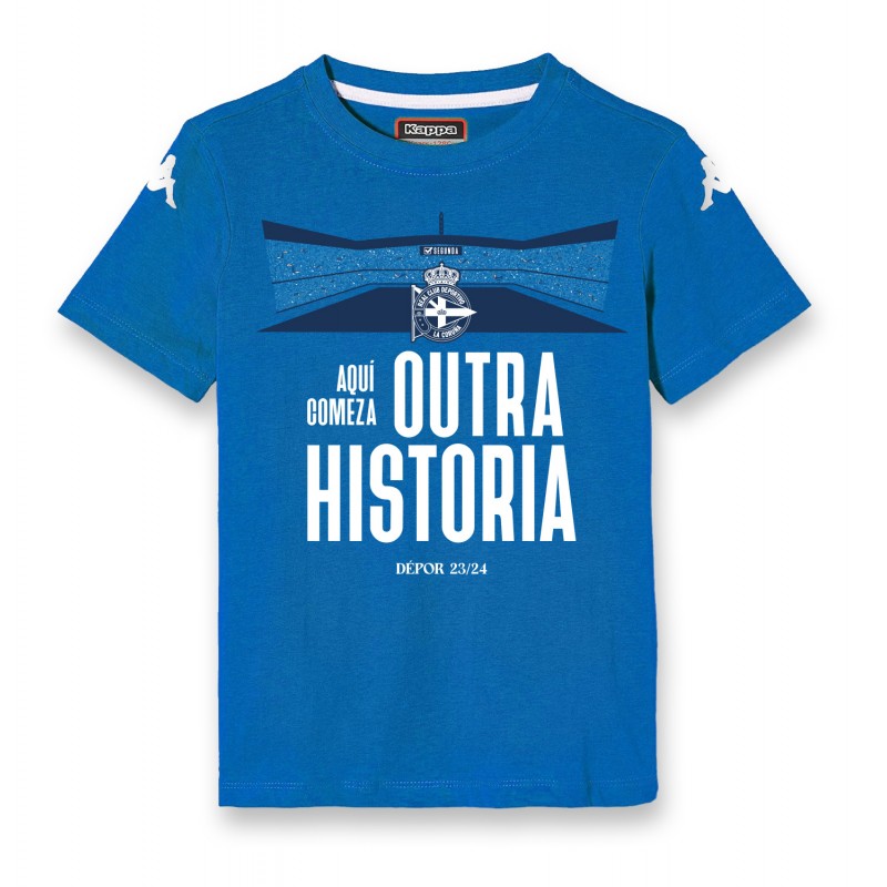 CAMISETA JUNIOR AZUL...