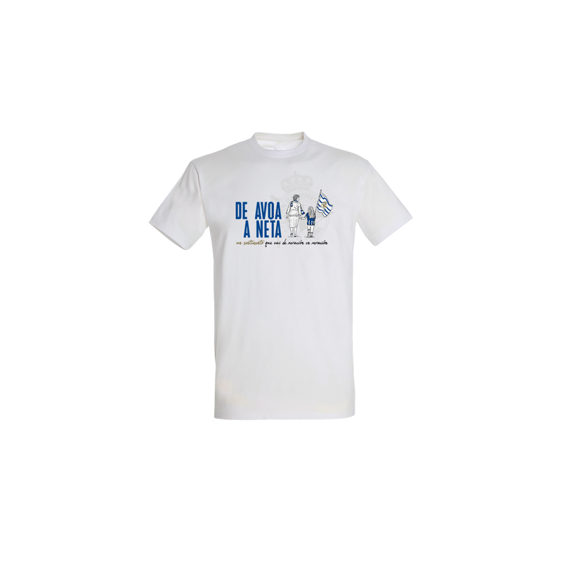 CAMISETA AVOA A NETA BLANCA...
