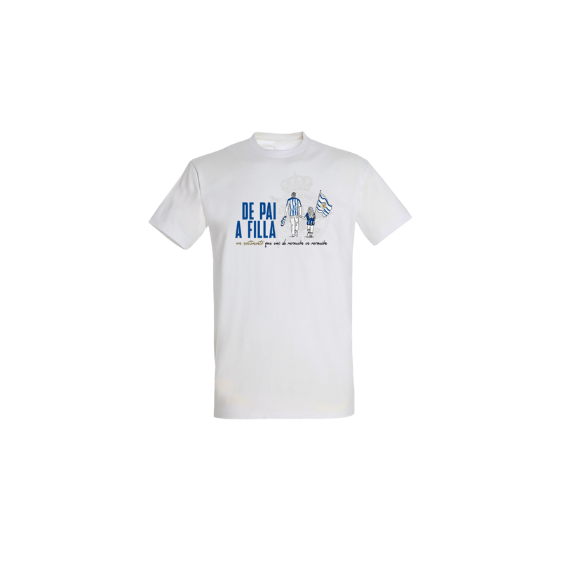 CAMISETA PAI A FILLA BLANCO...