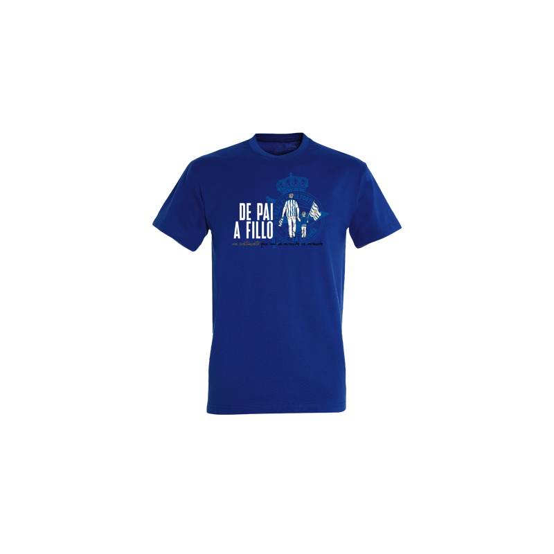 CAMISETA PAI A FILLO AZUL...