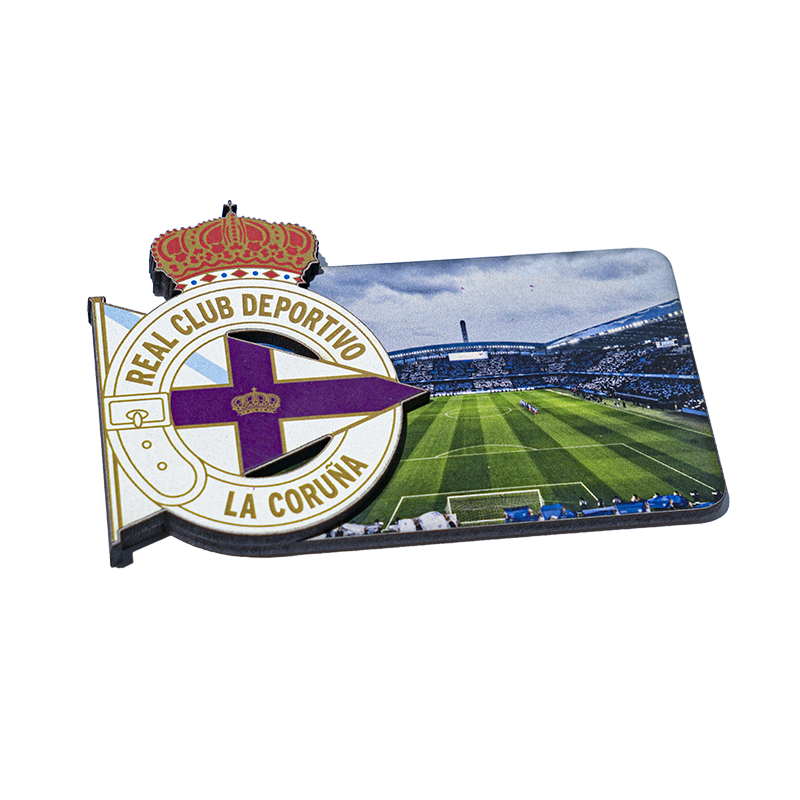 IMÁN MADERA ESCUDO Y...