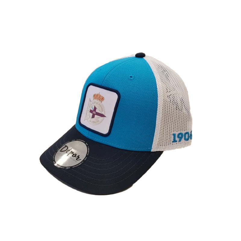 GORRA BLANQUIAZAUL ESCUDO...