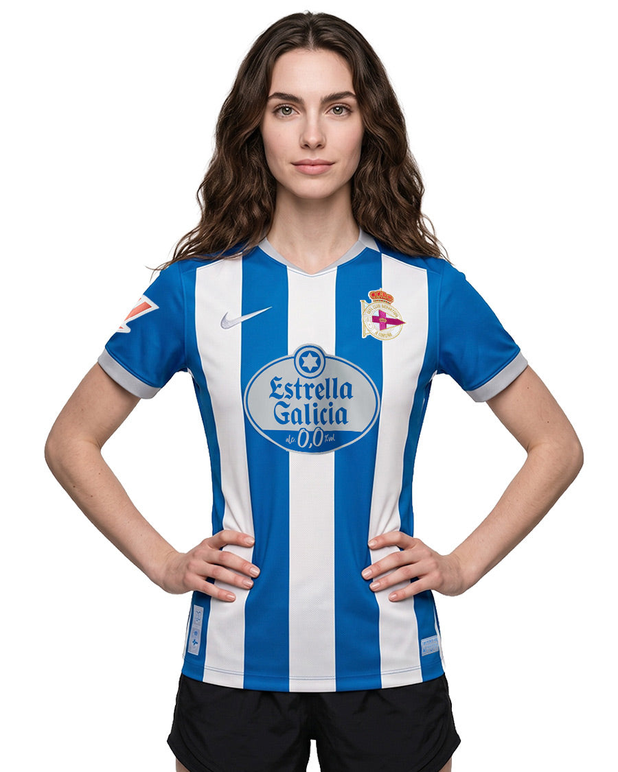 Camiseta Primera Equipación Dépor 2026-2027 Mujer