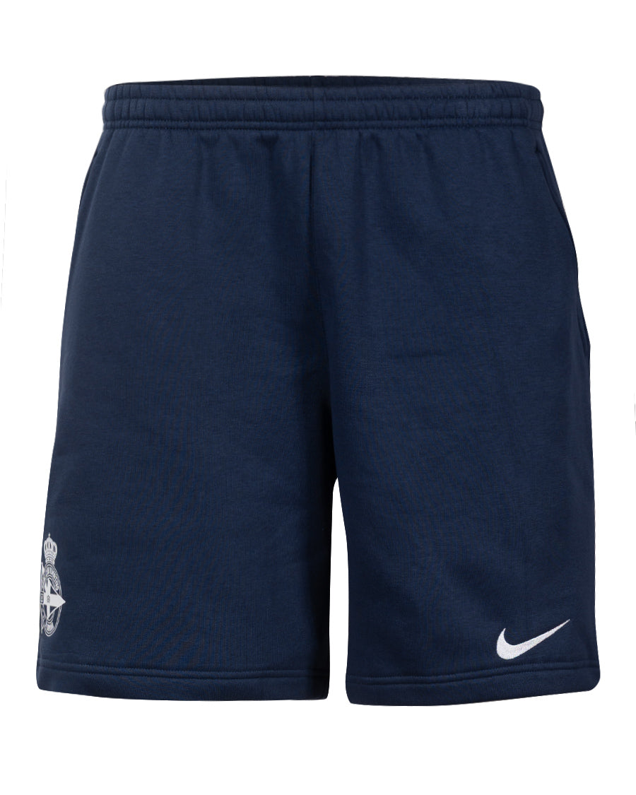Bermuda Fanswear Algodón Midnight Navy-White
