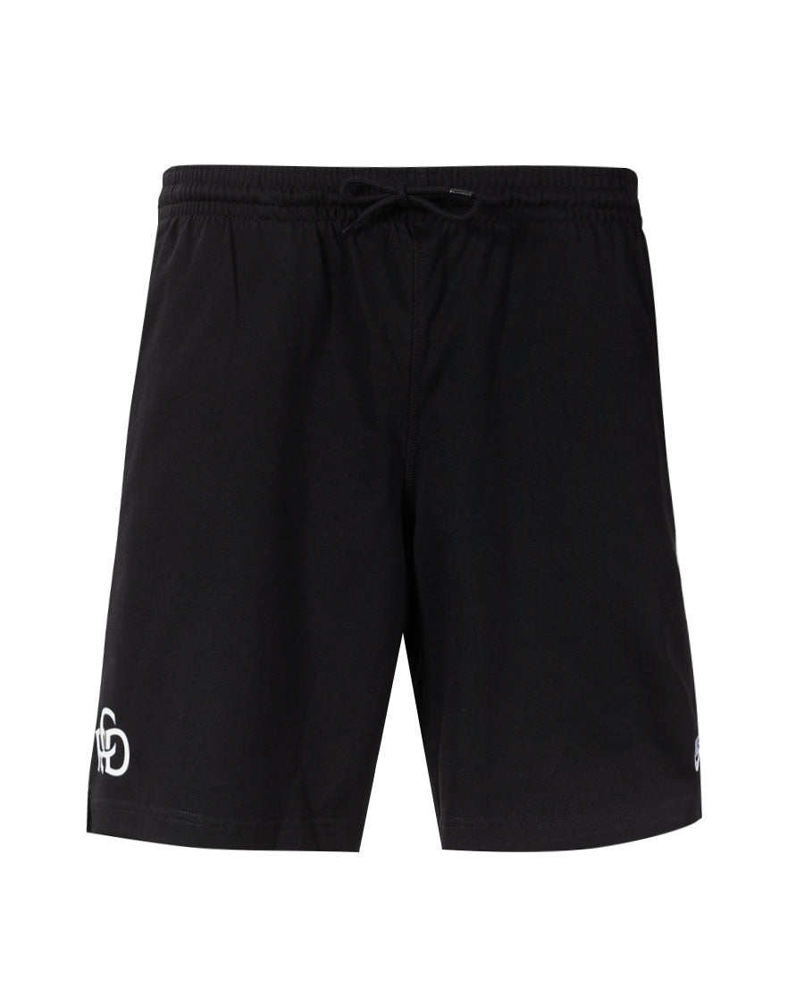 Black Club Knit Sport Shorts