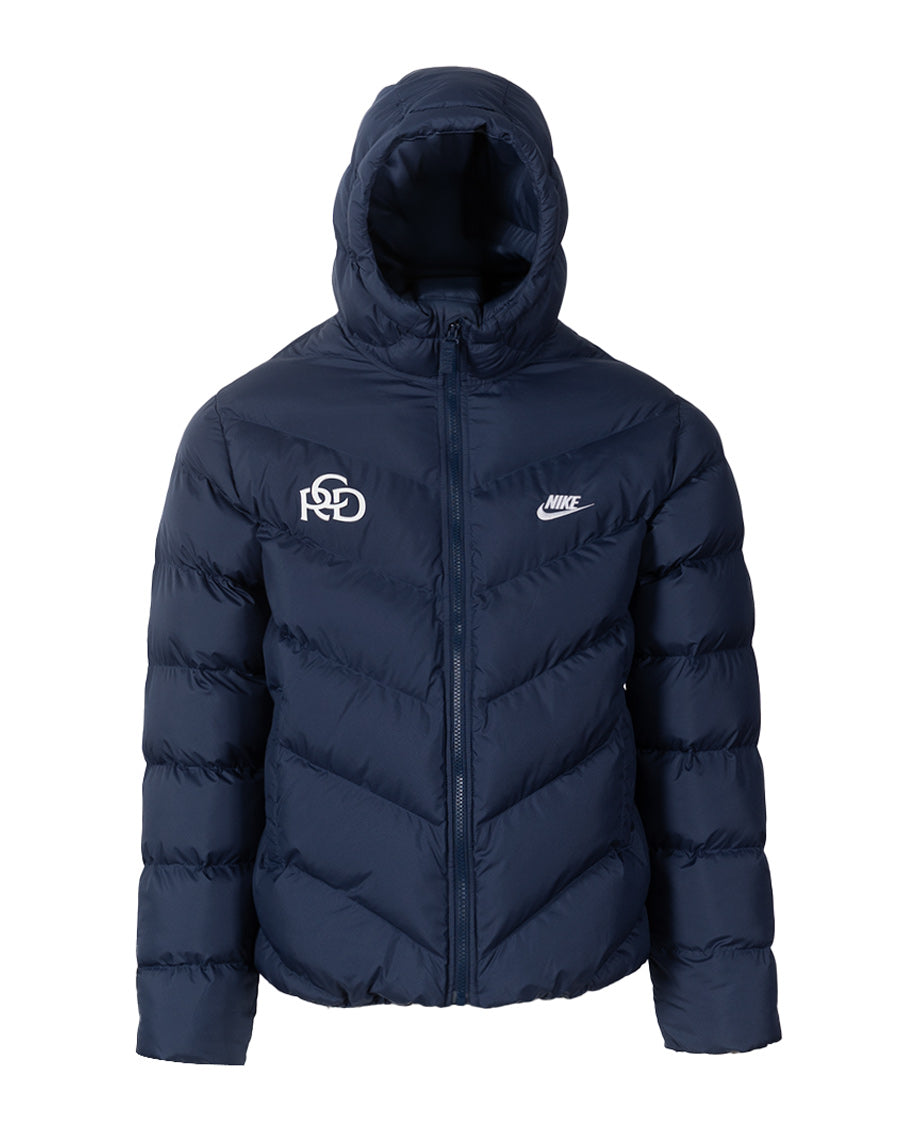 Boys' Navy Puffer Sportswear Coat