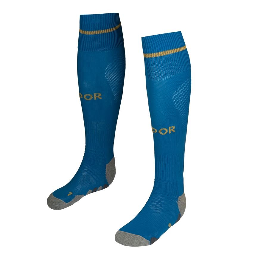 Socks_MAN_SPARK PRO DEPORTIVO 1PACK_Knee High Sock_Blue-Gold - Photo