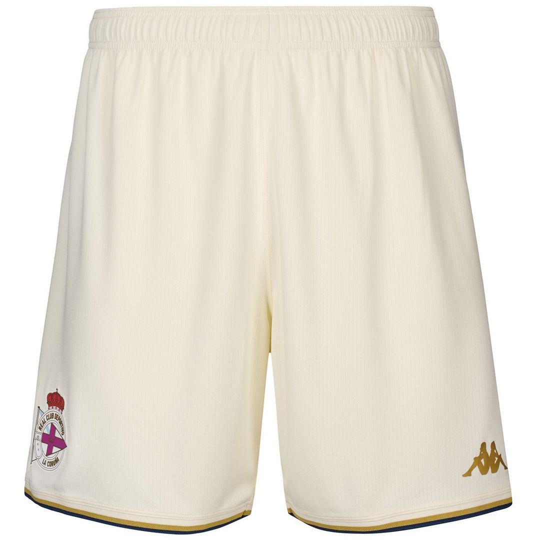 Shorts_MAN_RYDER 2026 DEPORTIVO_Sport Shorts_White Antique-Blue Dk-Gold - Photo