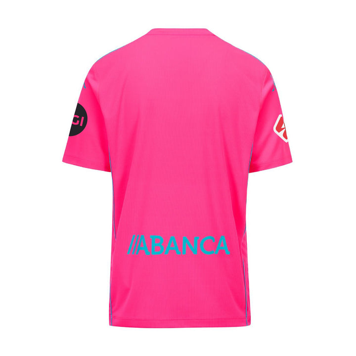 Active Jerseys_MAN_2026 GK DEPORTIVO_Shirt_Fuchsia Fluo-Turquoise-SPONSOR 1 - DressedBack