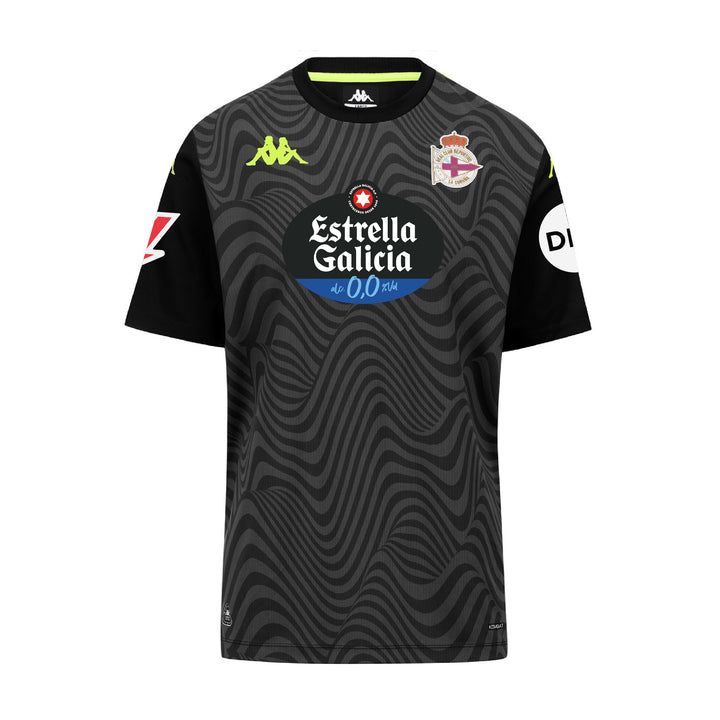 Active Jerseys_MAN_2026 GK DEPORTIVO_Shirt_Black-Yellow Neon-SPONSOR 1 - Photo