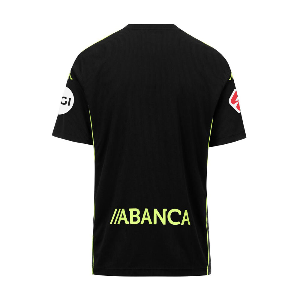 Active Jerseys_MAN_2026 GK DEPORTIVO_Shirt_Black-Yellow Neon-SPONSOR 1 - DressedBack