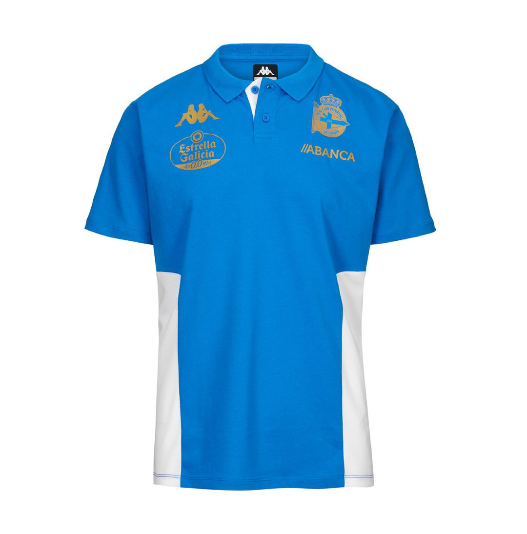 Polo Shirts_MAN_MINDITTI DEPORTIVO_Polo_Blue France-White-Sponsor - Blue France - White - Photo