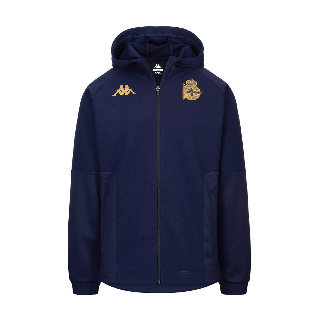 Fleece_MAN_MEQUOZIP DEPORTIVO_Hoodie Full Zip_Blue Marine - Photo
