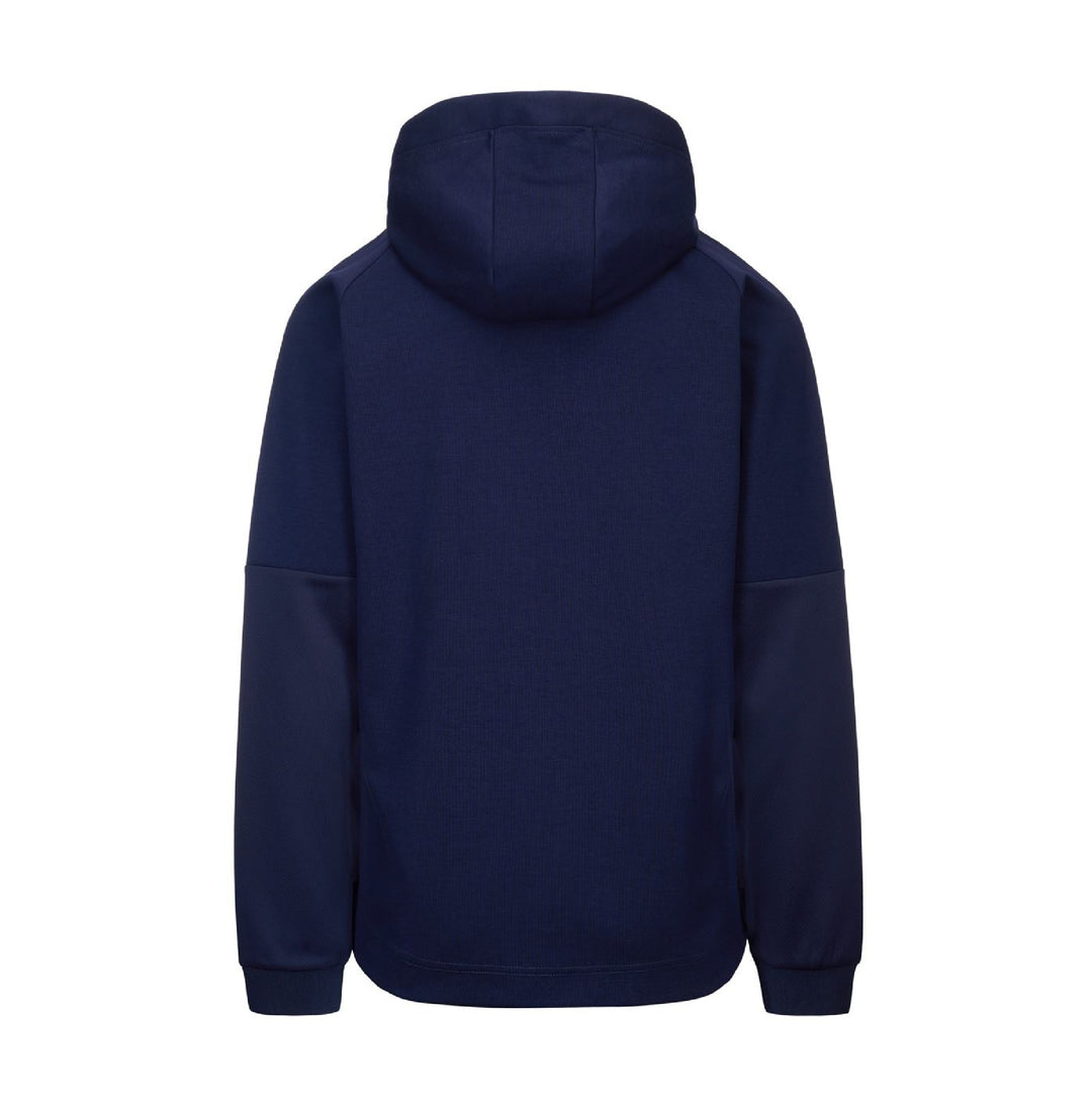 Fleece_MAN_MEQUOZIP DEPORTIVO_Hoodie Full Zip_Blue Marine - DressedBack