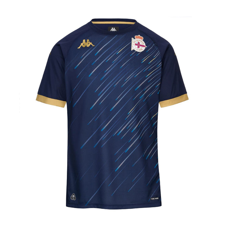 Active Jerseys_MAN_MOKIBAPRE PRO DEPORTIVO_Shirt_Blue Dk-Gold - Photo