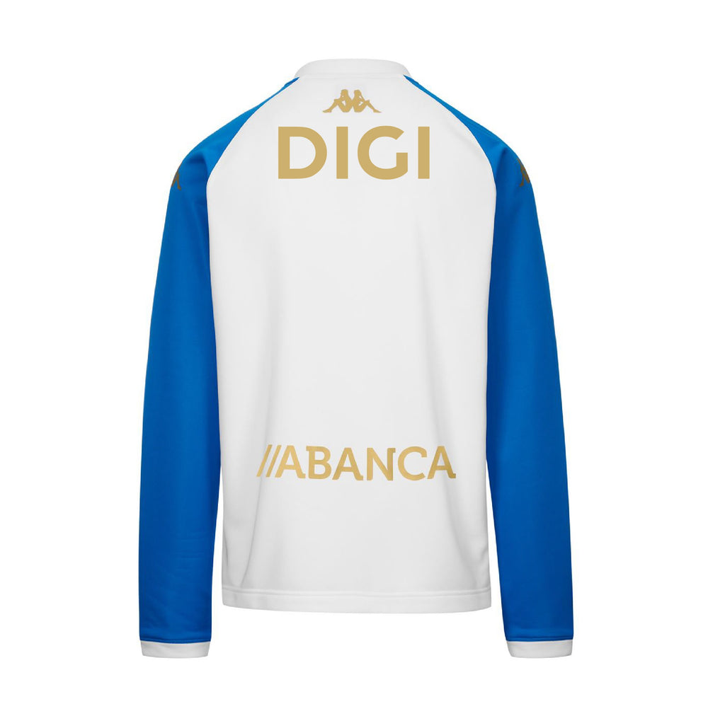 Fleece_MAN_MUZIRA PRO DEPORTIVO_Jumper_White-Blue France-Sponsor - DressedBack
