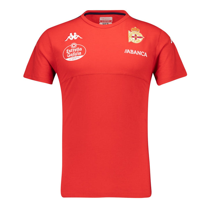 T-Shirts & Top_MAN_AYBA 8 DEPORTIVO_T-Shirt_Red Dk-Blue Marine - Photo