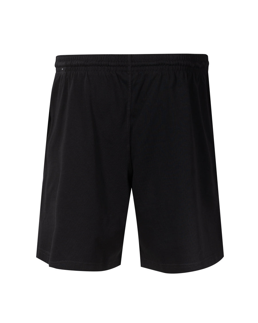 Black Club Knit Sport Shorts