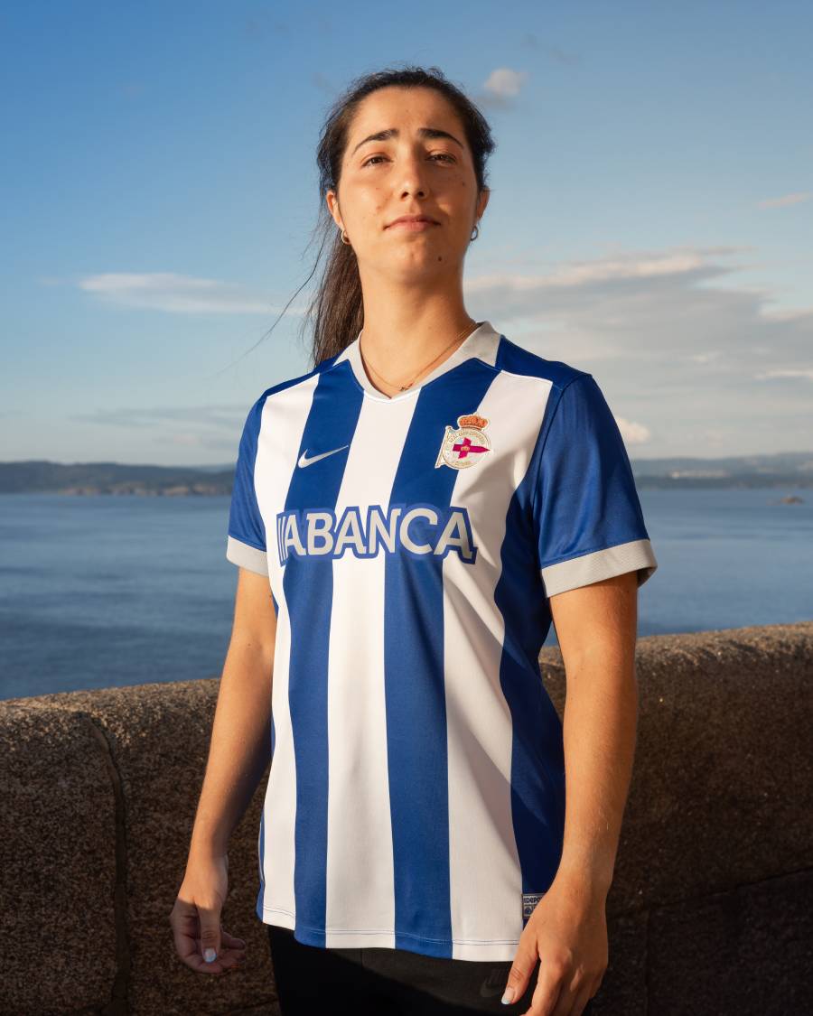 Camiseta Primera Equipación Dépor ABANCA 2026-2027 Mujer