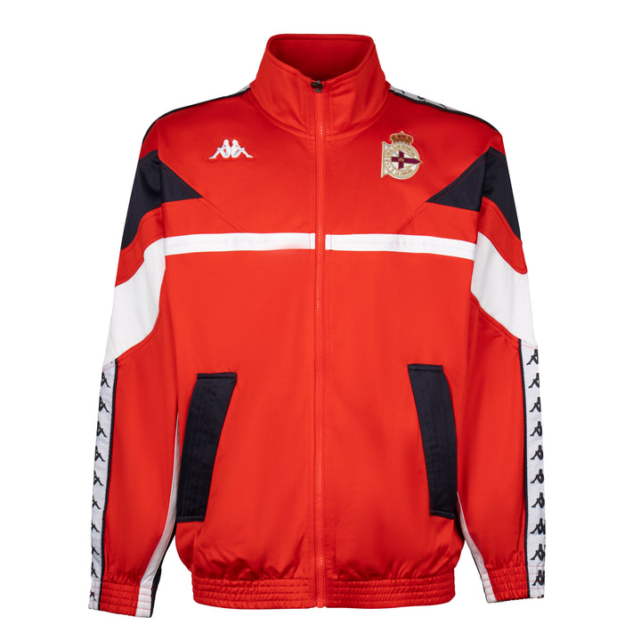 CHAQUETA RETRO FOSTERY ROJA DEPORTIVO DE LA CORUÑA