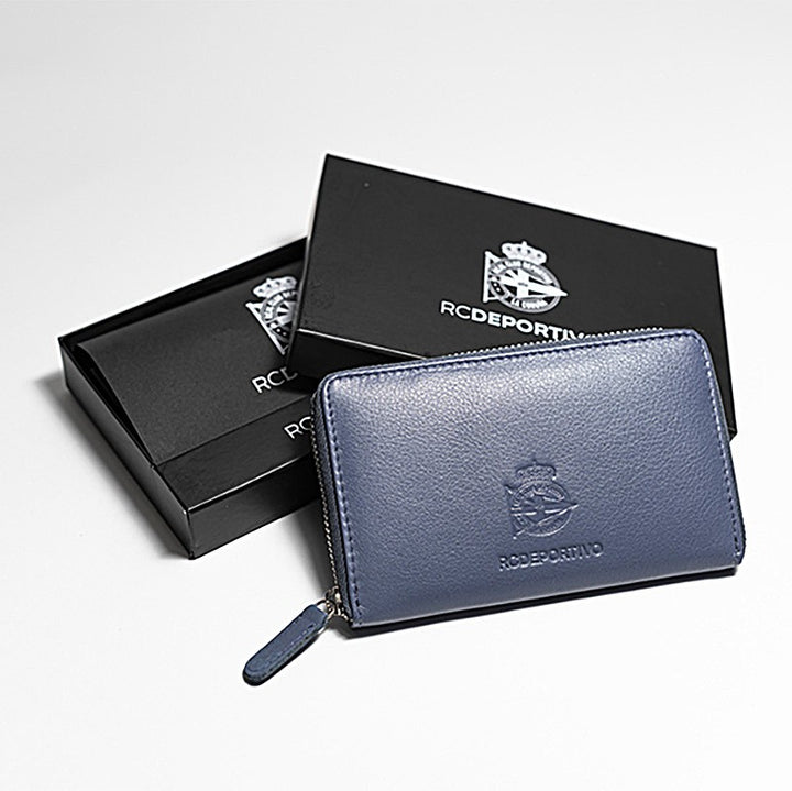 CARTERA MUJER DEPORTIVO DE LA CORUÑA - AZUL