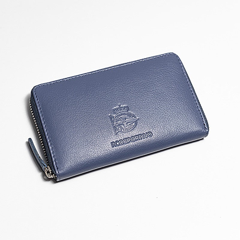 CARTERA MUJER DEPORTIVO DE LA CORUÑA - AZUL