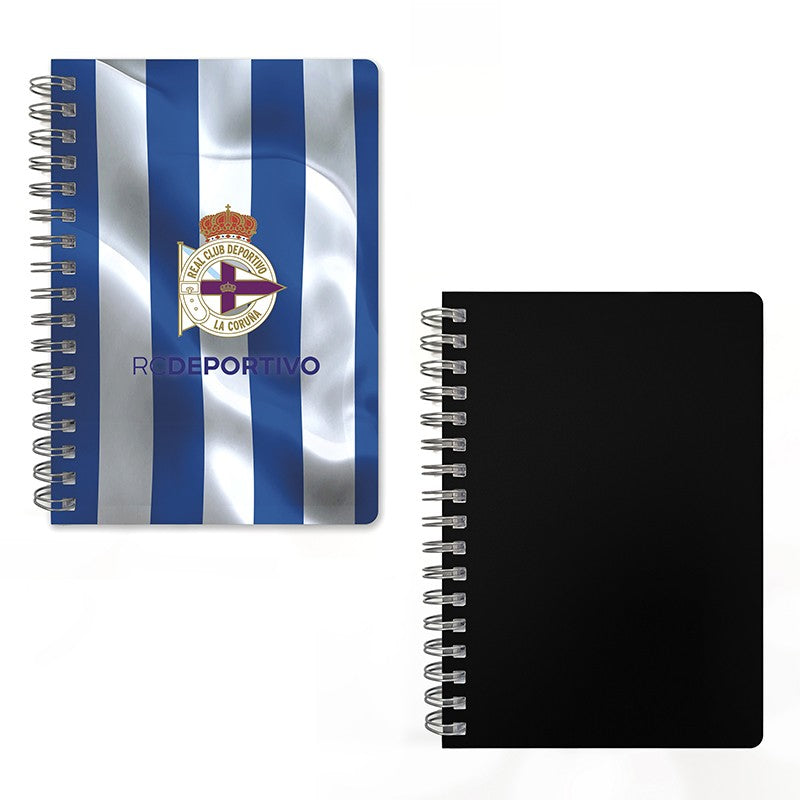 CUADERNO A6 DEPORTIVO BANDERA ONDEANDO 3D Unico