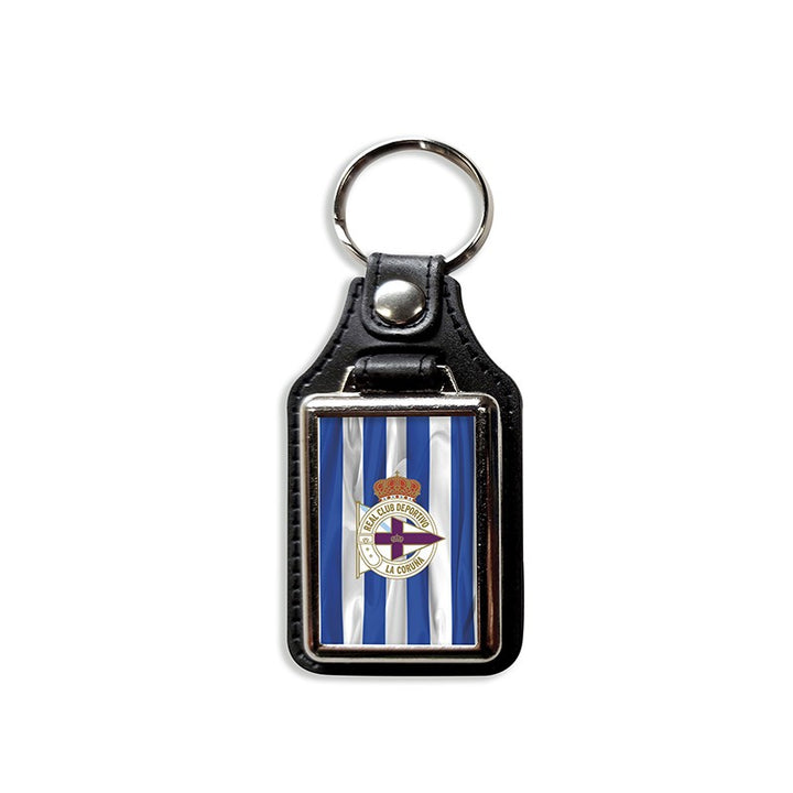 LLAVERO DEPORTIVO PIEL ESCUDO 3D - Unico