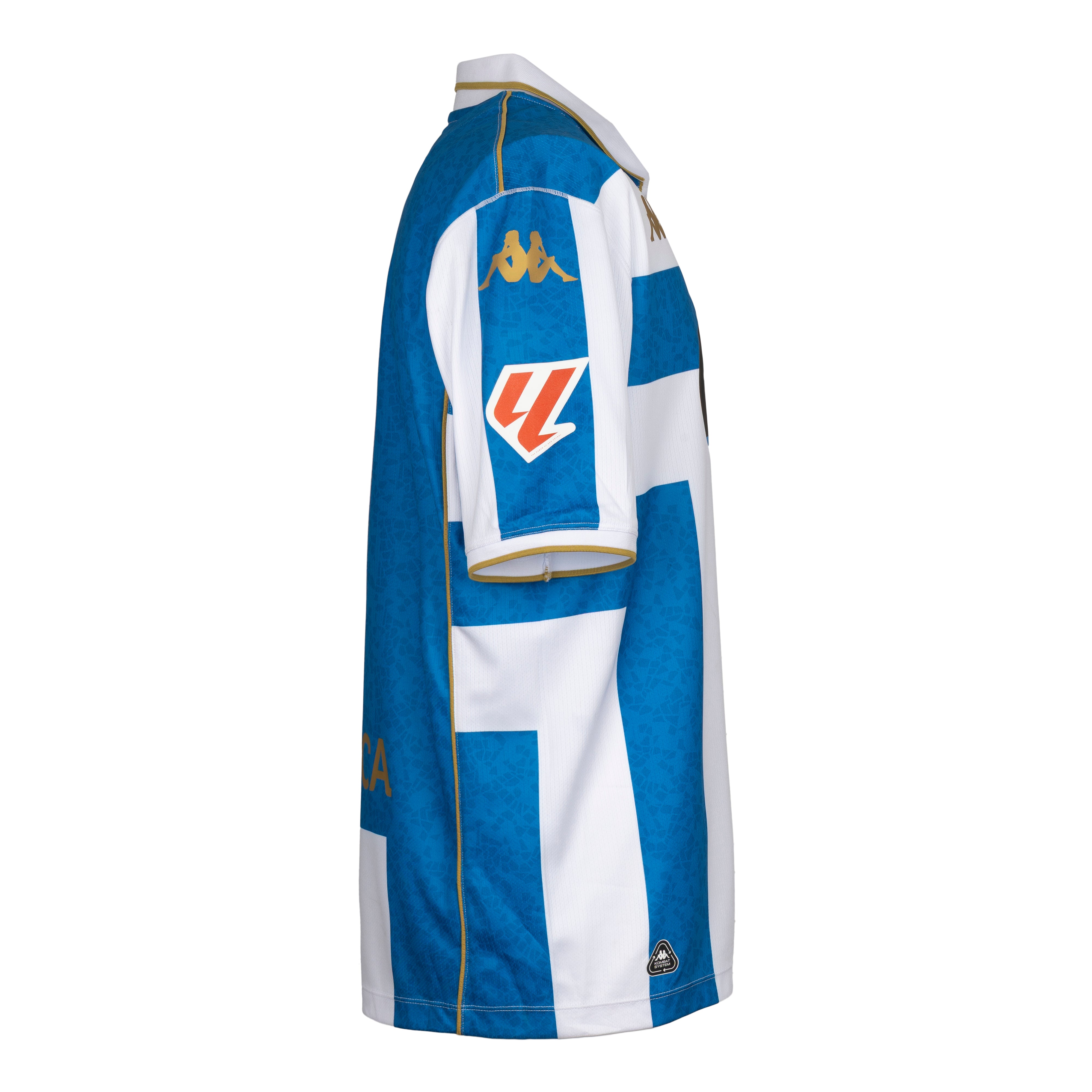 Active Jerseys Man 2026 HOME DEPORTIVO Blue-White-Gold-SPONSOR 2 Kappa